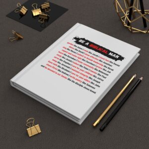 “Be A Biblical Man” Hardcover Journal