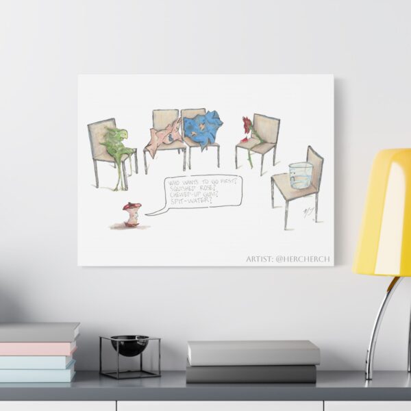 “Purity Culture Recovery Group” Canvas Wall Hanging - Image 3