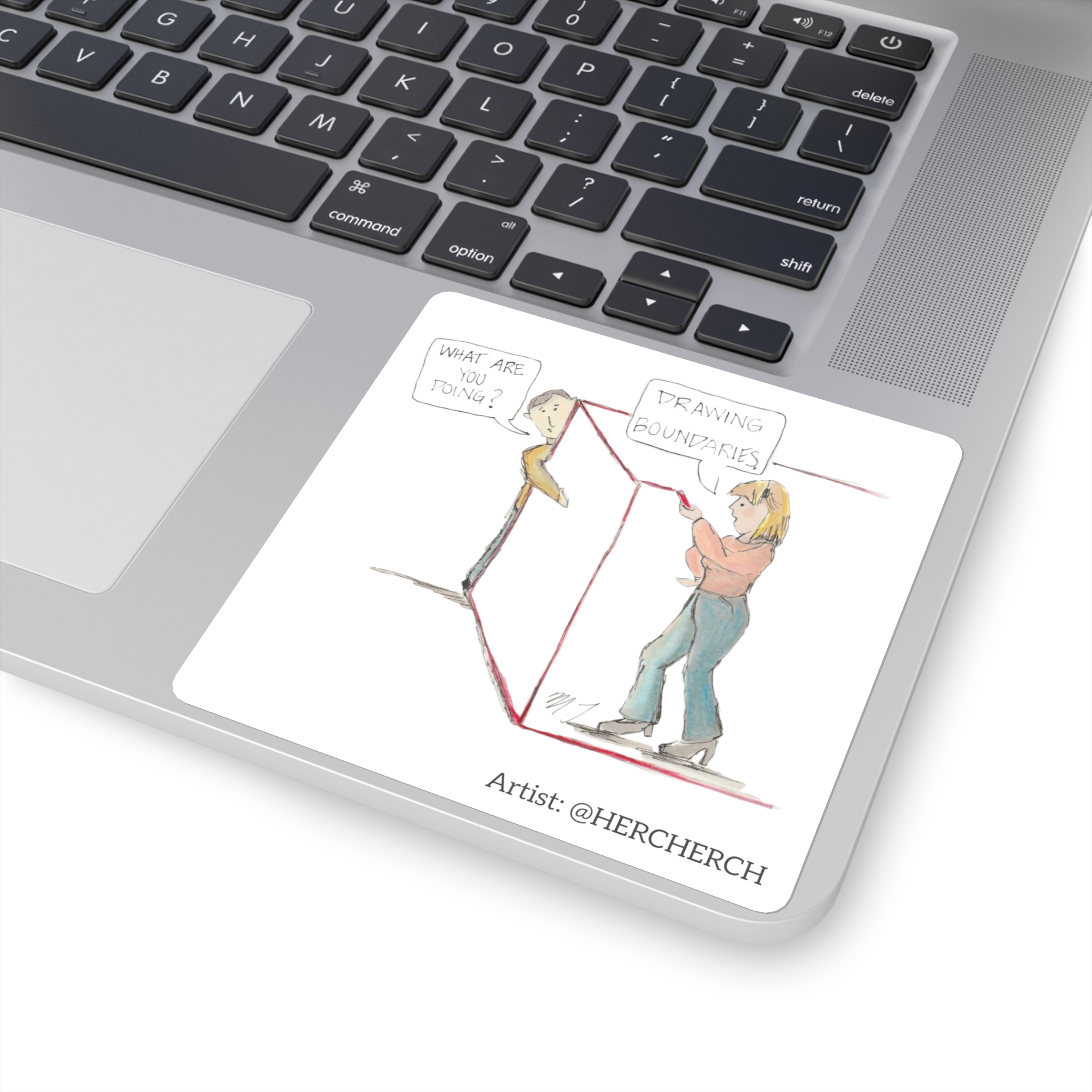 “Drawing Boundaries” Stickers - Image 4