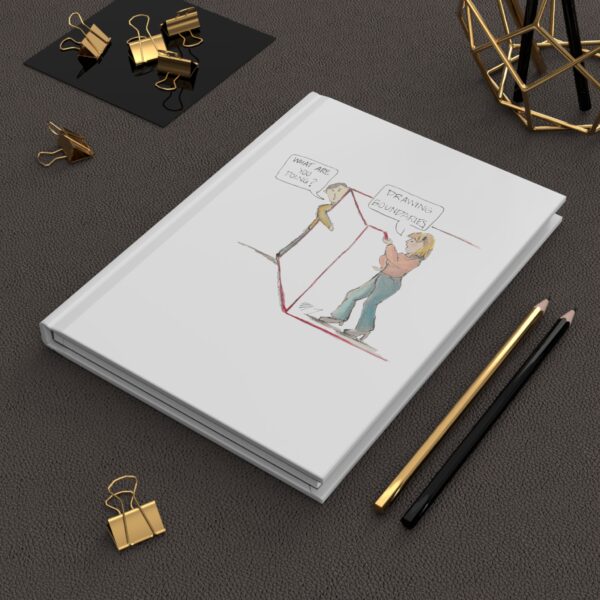 “Drawing Boundaries” White Journal - Image 4