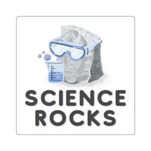Science Rocks Square Stickers