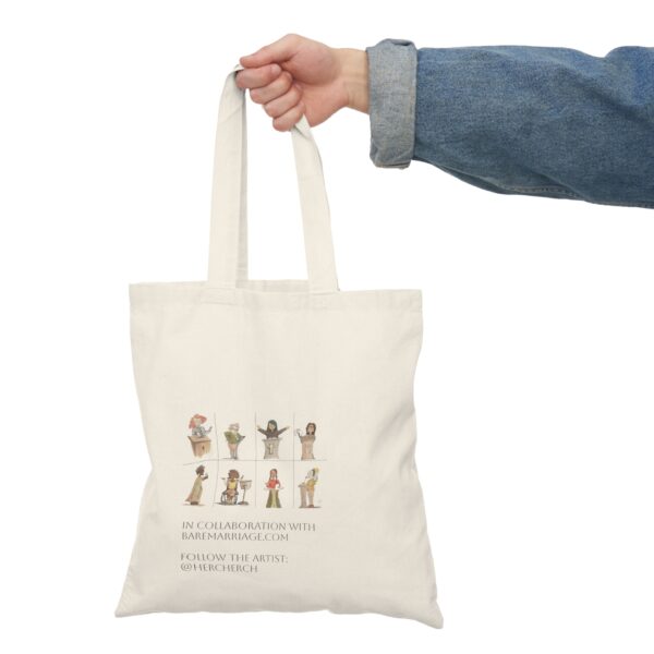 “Women Preaching” Cotton Tote Bag - Image 4