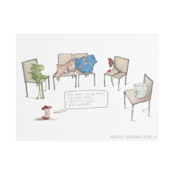 “Purity Culture Recovery Group” Canvas Wall Hanging