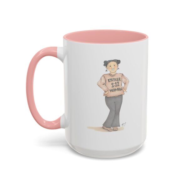 "Esther 1:12 Woman" Ceramic Coffee Mug - Image 15