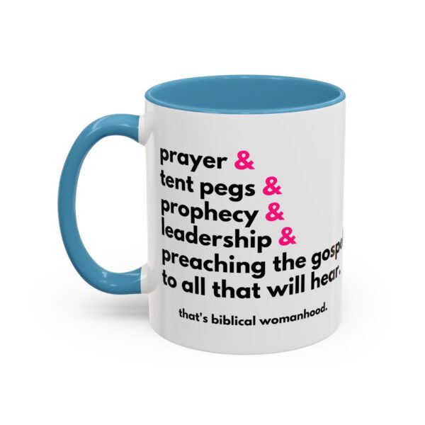 "Prayer and Tent Pegs" Coffee Mug - Image 19