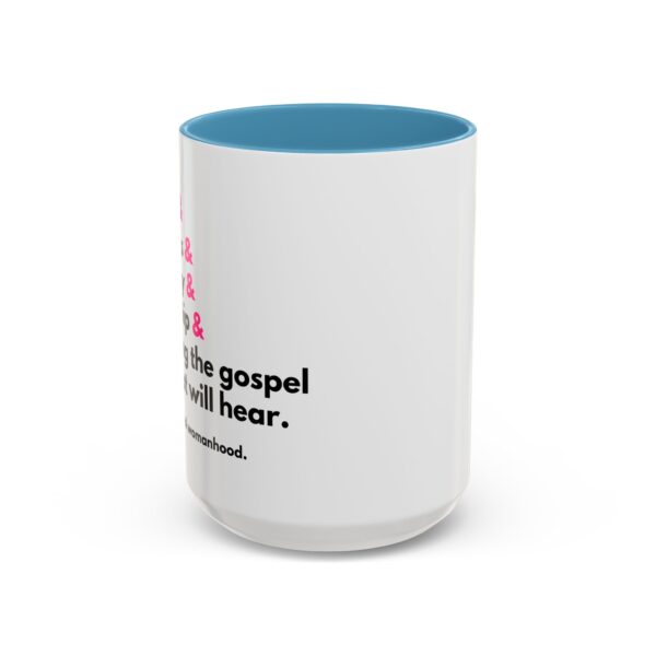 "Prayer and Tent Pegs" Coffee Mug - Image 21
