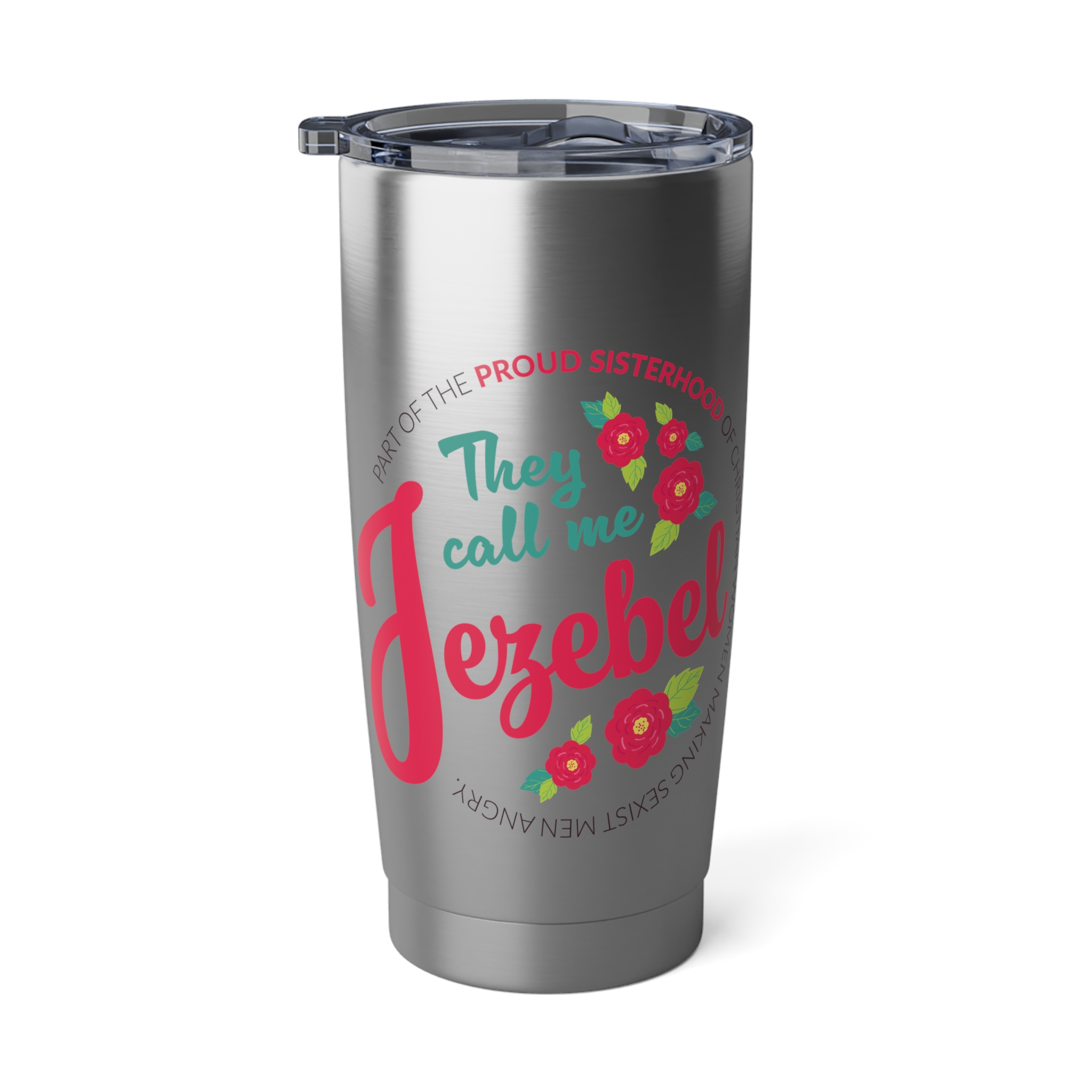 "They Call Me Jezebel" 20oz Insulated Travel Mug