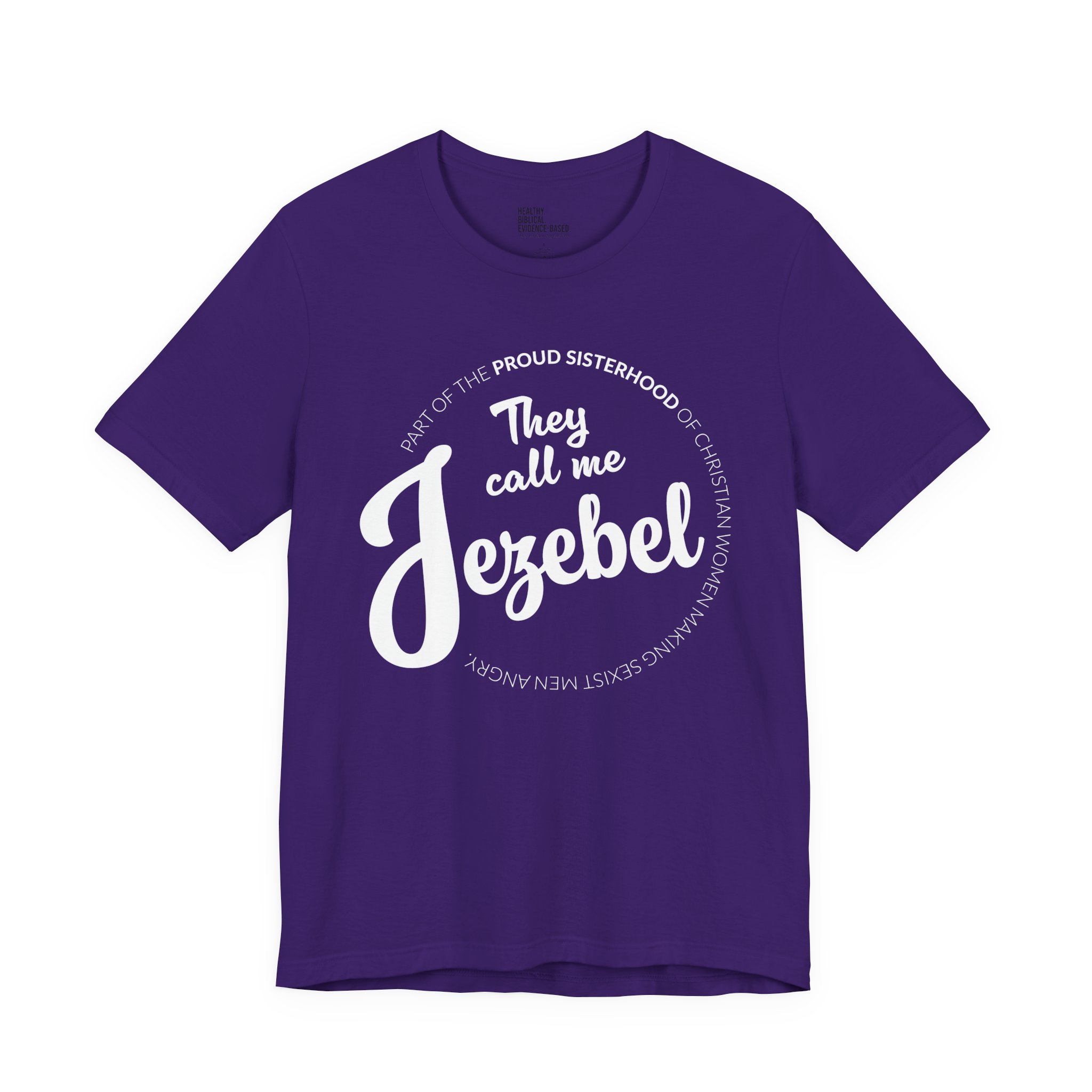 "They Call Me Jezebel" Unisex Short Sleeve Tee - Image 7