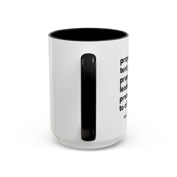 "Prayer and Tent Pegs" Coffee Mug - Image 12