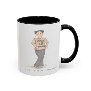"Esther 1:12 Woman" Ceramic Coffee Mug