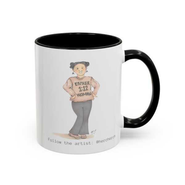 "Esther 1:12 Woman" Ceramic Coffee Mug