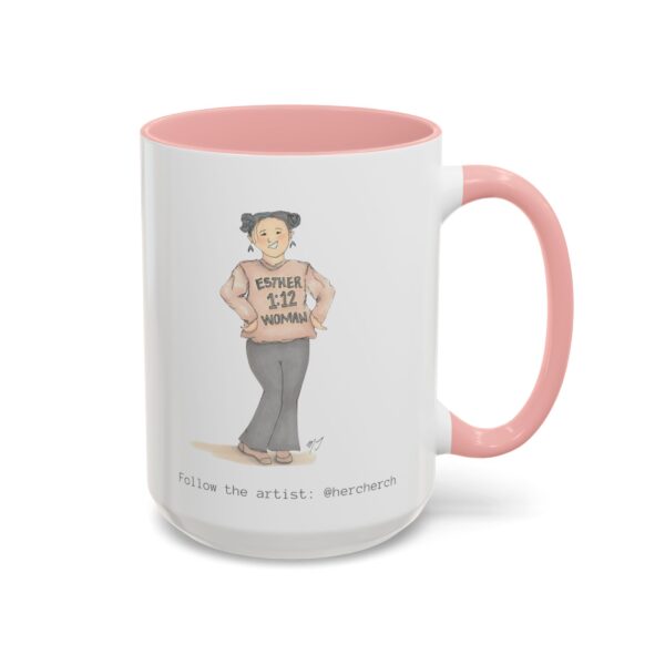"Esther 1:12 Woman" Ceramic Coffee Mug - Image 14