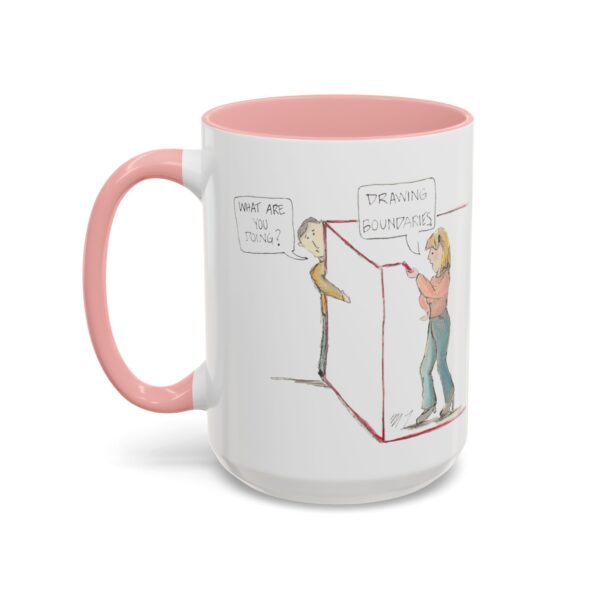 "Drawing Boundaries" Ceramic Coffee Mug - Image 19