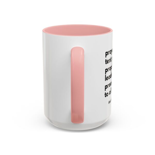 "Prayer and Tent Pegs" Coffee Mug - Image 16