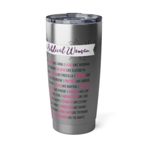 "Be a Biblical Woman" 20oz Insulated Travel Mug